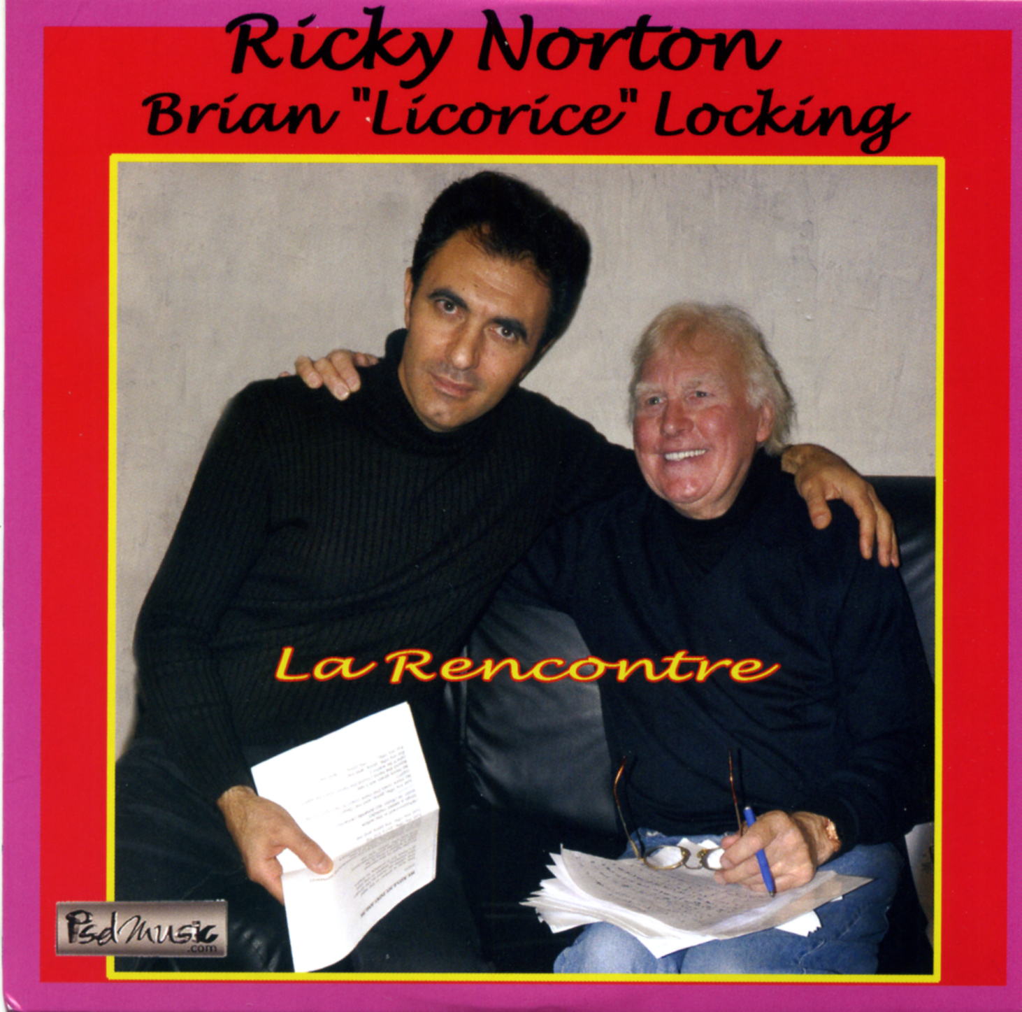 cd couv Ricky Norton et Brian Licorice Locking 2012
